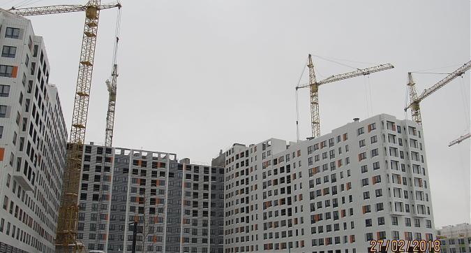 ЖК Люберецкий, 3-й корпус, монтажные работы, вид с северной стороны, фото 4 Квартирный контроль