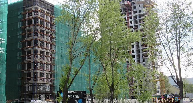 ЖК SREDA (СРЕДА), корпуса Л1 и Т2 - вид со стороны Рязанского проспекта Квартирный контроль