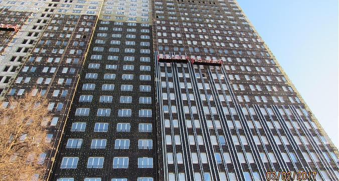 Вид с Ленинского проспекта на жилой комплекс The MID Квартирный контроль