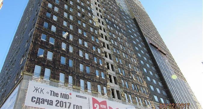 Вид с Ленинского проспекта на жилой комплекс The MID Квартирный контроль