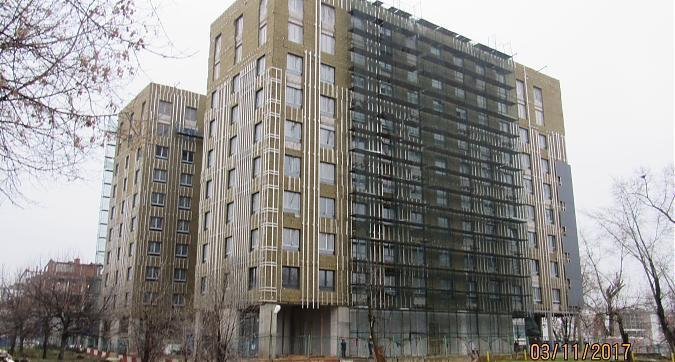 ЖК Отражение, фасадные работы - вид на комплекс с 12-го проезда Марьиной Рощи, фото 5 Квартирный контроль