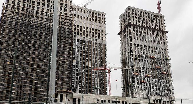 ЖК Дискавери, корпуса 1-4, вид с ул. Дыбенко, фото 8 Квартирный контроль