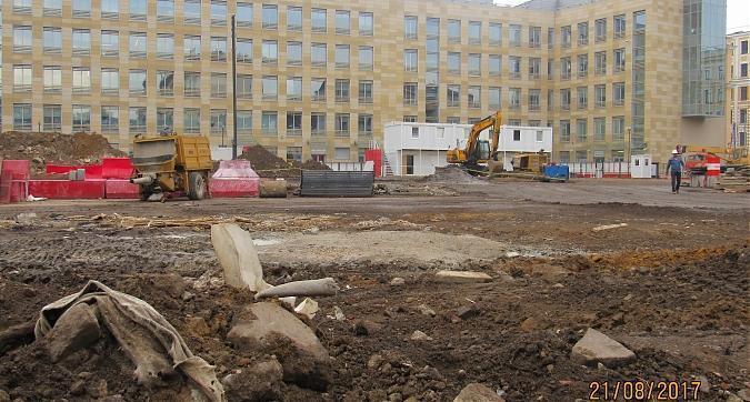 ЖК A-Residence, очистка территории -вид с Садовнического переулка, фото 5 Квартирный контроль