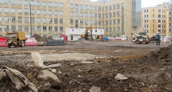 ЖК A-Residence, очистка территории -вид с Садовнического переулка, фото 7 Квартирный контроль