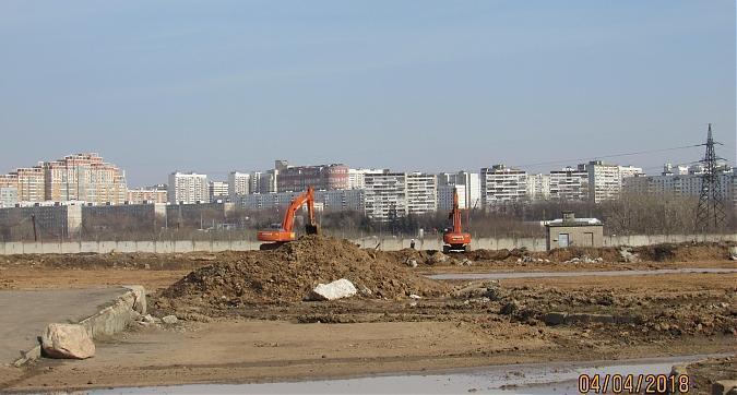 ЖК Лобачевского, 120, котлованные работы - вид с Проектируемого проезда № 3631, фото 1 Квартирный контроль
