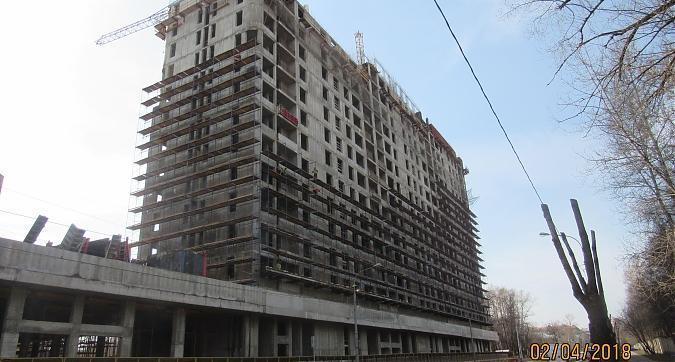 ЖК Вавилов Дом - монолитные работы, вид с улицы Вавилова, фото 3 Квартирный контроль