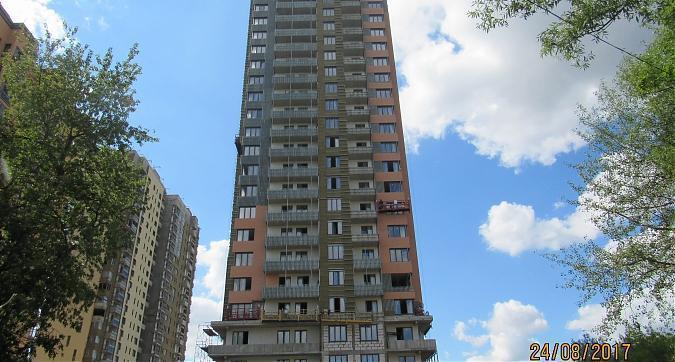 ЖК Родной город. Каховская, 3-й корпус - вид с Внутреннего проезда Квартирный контроль