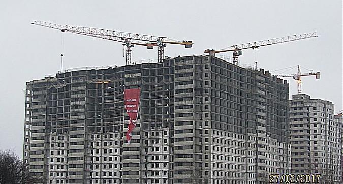 Мкрн Жемчужина Зеленограда - вид на корпус 1 со стороны Георгиевского проспекта Квартирный контроль