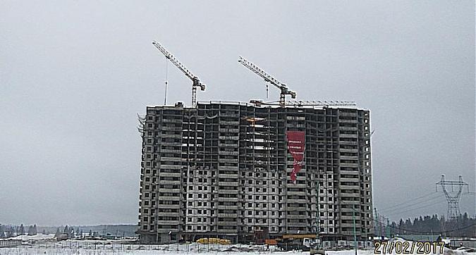 Мкрн Жемчужина Зеленограда - вид на корпус 1 со стороны Георгиевского проспекта Квартирный контроль