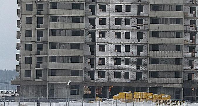 Мкрн Жемчужина Зеленограда - вид на корпус 1 со стороны Георгиевского проспекта Квартирный контроль