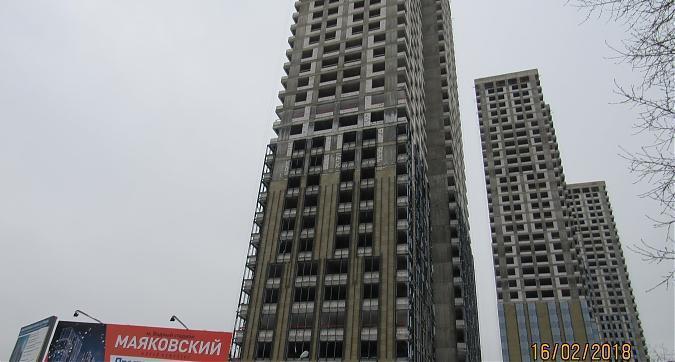 ЖК Маяковский, фасадные работы - вид с Головинского шоссе, фото 3 Квартирный контроль