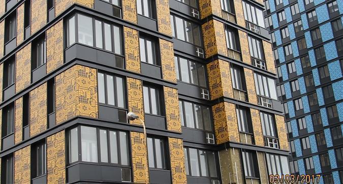 Комплекс апартаментов Технопарк, 5-й корпус - вид с Проектируемого проезда №7024 Квартирный контроль