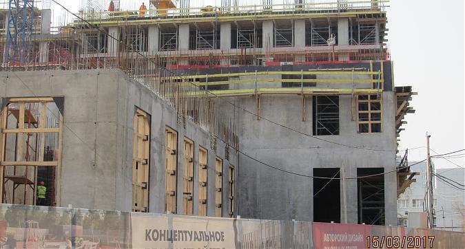 ЖК Маяковский - вид с Головинского шоссе на  1-й корпус Квартирный контроль