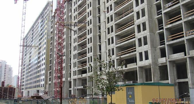 ЖК Квартал 38А, корпуса 1 и 2 - монолитные работы, вид с улицы Эльдара Рязанова, фото 7 Квартирный контроль