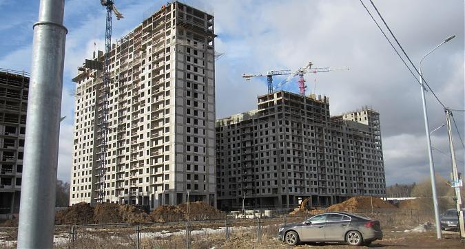 ЖК Филатов луг, корпуса 1, 2, монолитные работы, вид с улицы Московская, фото - 3 Квартирный контроль