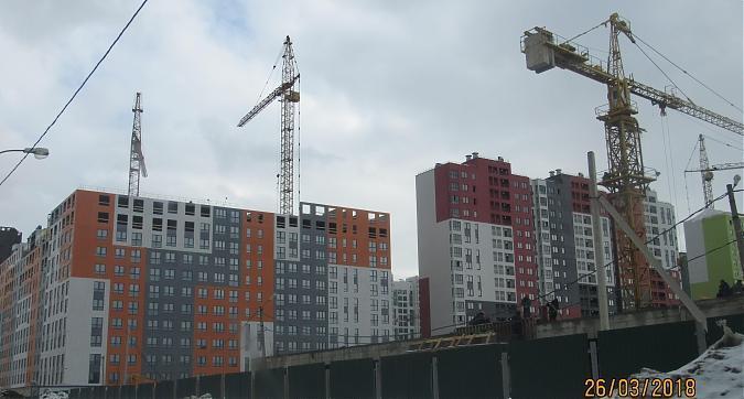 ЖК Бутово Парк 2 (Дрожжино-2), 28 и-31 корпуса, вид с Нового шоссе, фото 1 Квартирный контроль