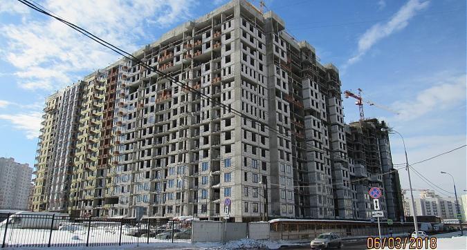 ЖК Влюблино, корпус 1, отделочные работы - вид с улицы Перерва, фото 1 Квартирный контроль