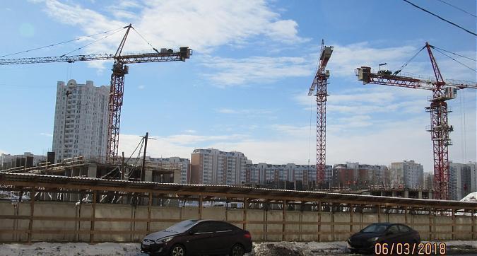 ЖК Влюблино, корпуса 2.1 и 2.2, монолитные работы - вид с улицы Перерва Квартирный контроль