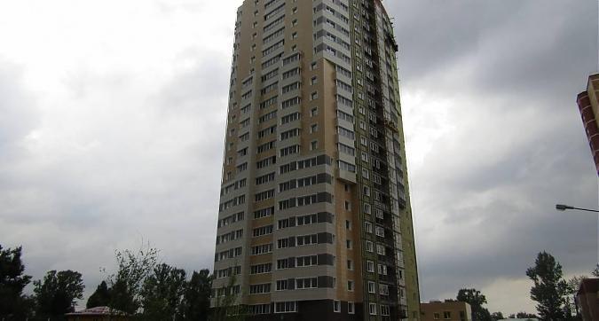 ЖК Москвич - вид на строящийся корпус 4 со стороны Центральной улицы Квартирный контроль