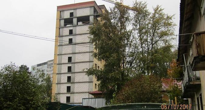 ЖК Солнечная аллея - вид на строящийся корпус со стороны улицы Куйбышева Квартирный контроль