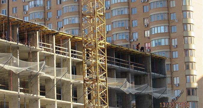 ЖК Юбилейный - монолитные работы, вид с улицы Коминтерна, фото 2 Квартирный контроль