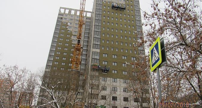 ЖК Дуэт, фасадные работы - вид с Дегунинской улицы, фото 1 Квартирный контроль