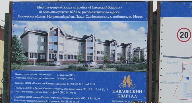 ЖК Павловский квартал - паспорт объекта Квартирный контроль