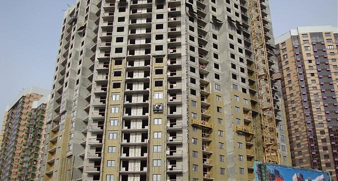 UP-квартал Сколковский (АП-Квартал), корпус 13, утепление стен, вид с ул. Чистяковой, фото -7 Квартирный контроль
