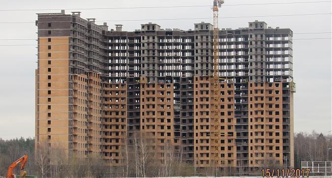 ЖК Новоград Павлино, 26-й корпус, ведутся монолитные работы, вид с улицы Люберецкая Квартирный контроль