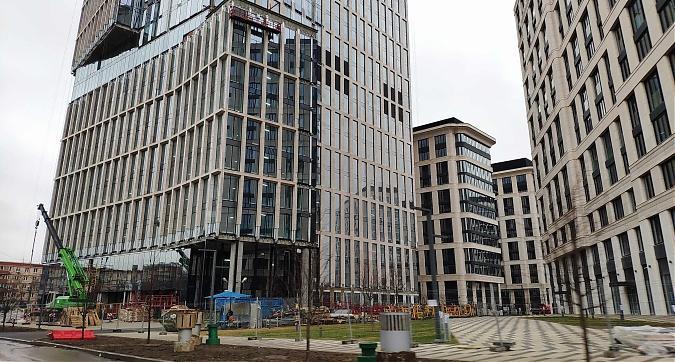ЖК ВТБ Арена Парк, корпус 12, вид с ул. Юрия Никулина, фото 1 Квартирный контроль