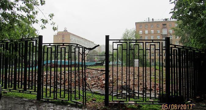 Планируемое место строительства ЖК Атлас-дом. Лидер в Садовниках - вид с Нагатинской улицы Квартирный контроль