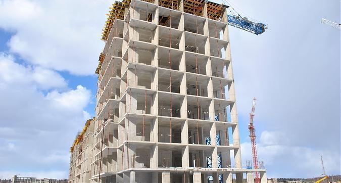 ЖК Лидер парк - в корпусе 5 на уровне 8 этажа ведутся монолитные работы Квартирный контроль