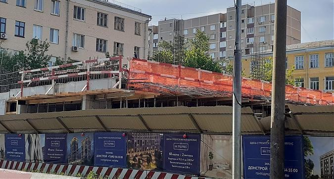 ЖК Дом на Тишинке, строительная площадка, вид со Среднего Тишинского пер., фото - 1 Квартирный контроль