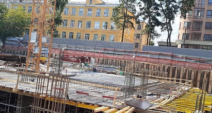 ЖК Дом на Тишинке, строительная площадка, вид со Среднего Тишинского пер., фото - 5 Квартирный контроль