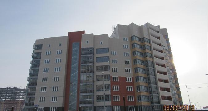 ЖК Бородино, 12-й корпус, вид с улицы Циолковского, фото 1 Квартирный контроль