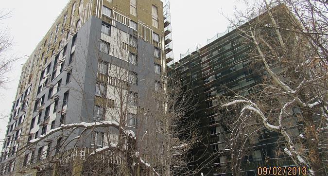 ЖК Отражение, фасадные работы - вид на комплекс с 12-го проезда Марьиной Рощи, фото 3 Квартирный контроль