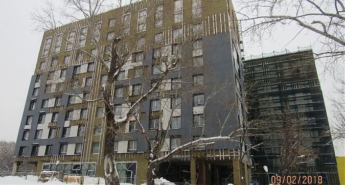 ЖК Отражение, фасадные работы - вид на комплекс с 12-го проезда Марьиной Рощи, фото 4 Квартирный контроль