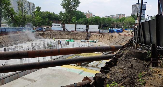 ЖК Bauman House, вид на строительство корпуса 3 с ул. Новая Дорога, фото 1 Квартирный контроль