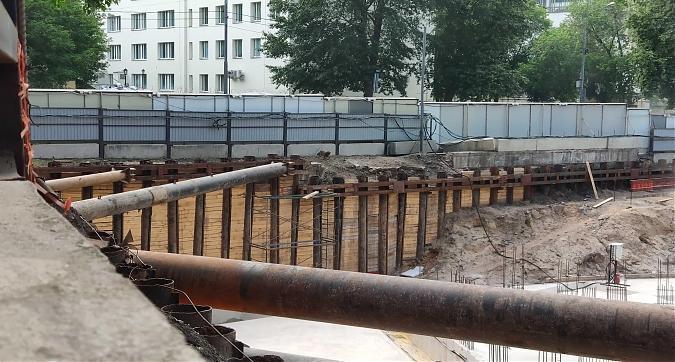ЖК Bauman House, вид на строительство корпуса 3 с ул. Новая Дорога, фото 4 Квартирный контроль