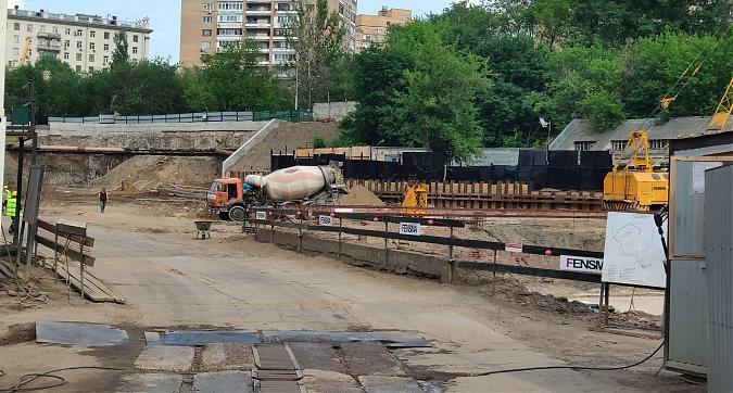 ЖК Bauman House, вид на строительство корпусов 2 и 1 с ул. Новая Дорога, фото 7 Квартирный контроль