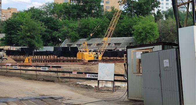 ЖК Bauman House, вид на строительство корпусов 2 и 1 с ул. Новая Дорога, фото 8 Квартирный контроль