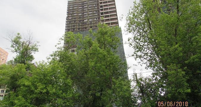 ЖК SREDA (СРЕДА), монолитные работы - вид с 1-го Карачаровского проезда, фото 2 Квартирный контроль