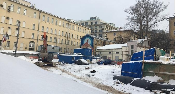 Комплекс апартаментов Резиденция на Покровском бульваре - вид с Покровского бульвара Квартирный контроль