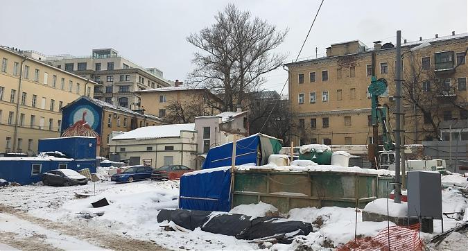 Комплекс апартаментов Резиденция на Покровском бульваре - вид с Покровского бульвара Квартирный контроль
