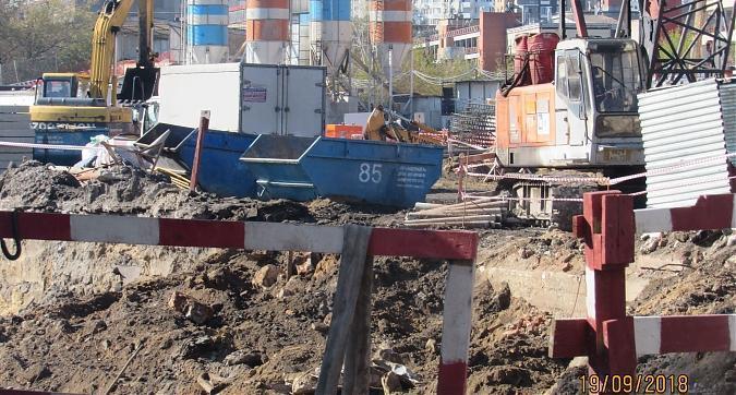 ЖК "Фили Сити" котлованные работы, вид с Промышленного проезда, фото -4 Квартирный контроль