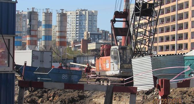 ЖК "Фили Сити" котлованные работы, вид с Промышленного проезда, фото -6 Квартирный контроль