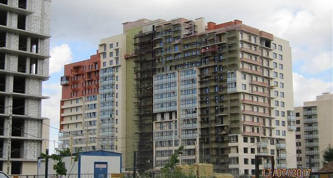 ЖК Отрада - 2 - вид на строящийся корпус 13 с юго-западной стороны Квартирный контроль