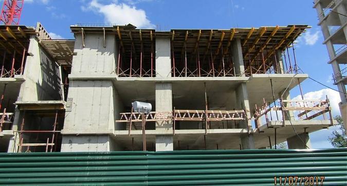 ЖК Экоград Новый Катуар - вид на строящийся корпус 7 со стороны улицы Некрасова Квартирный контроль