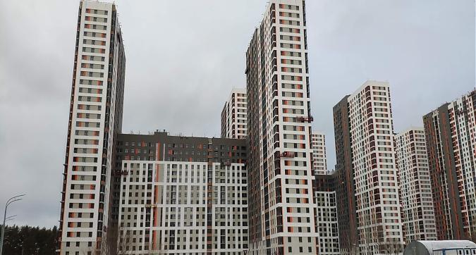 ЖК Оранж парк, вид с ул. Строителей, фото 1 Квартирный контроль