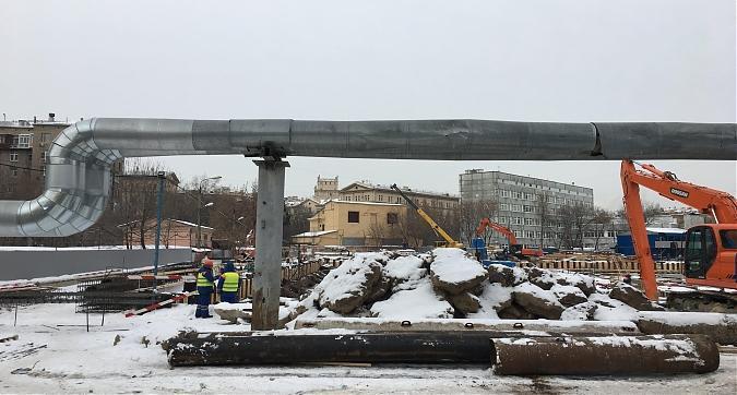 Жилой комплекс Вавилова 4 - вид на строительную площадку с улицы Вавилова Квартирный контроль